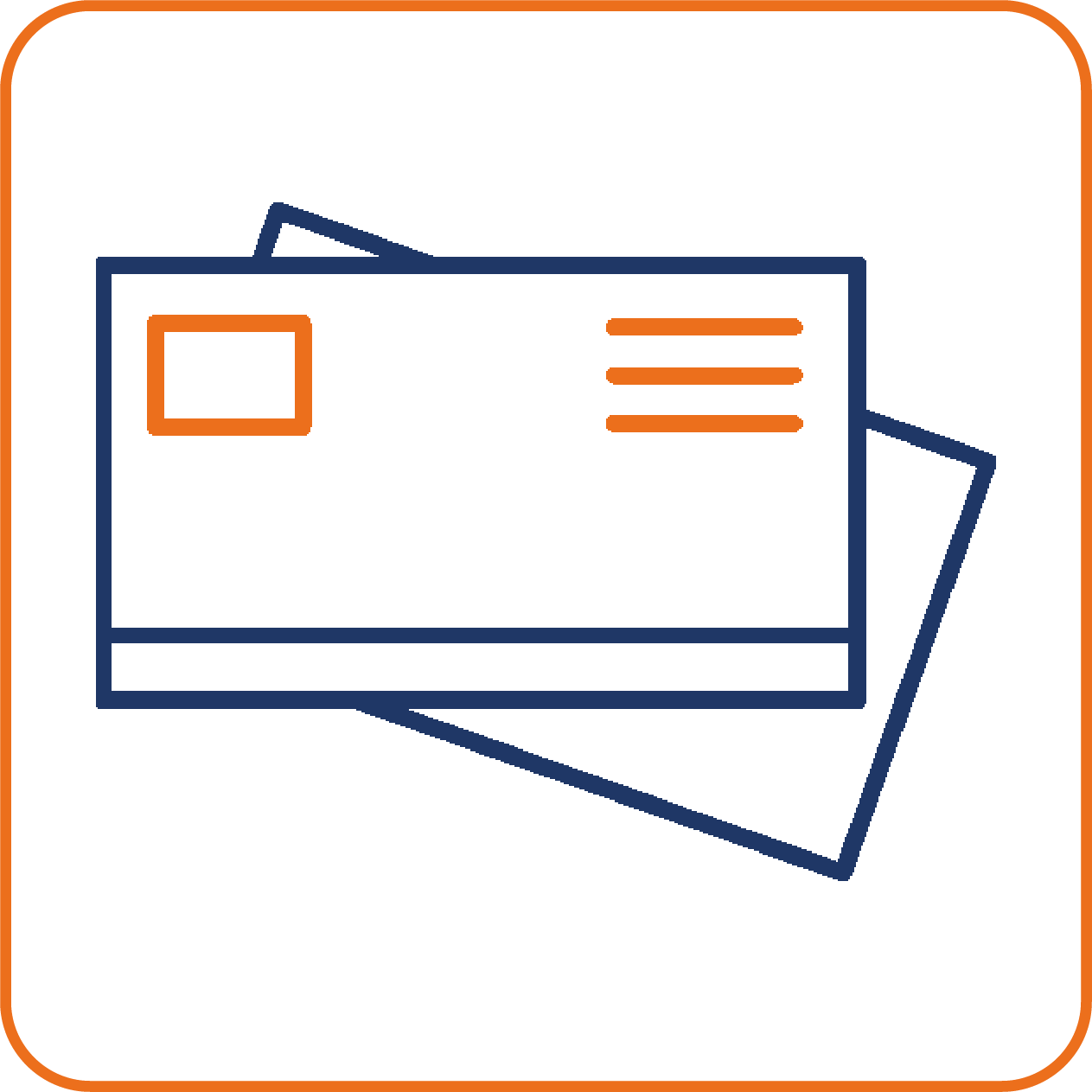 Visiting card design examples